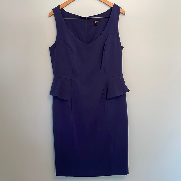 Jacob Purple Midi Dress - Picture 1 of 8